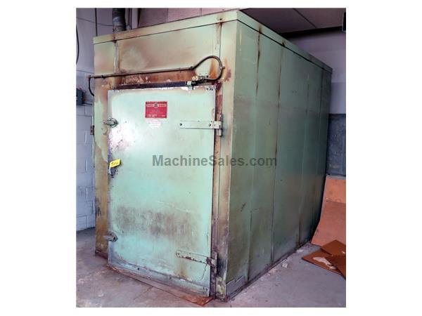 GEHNRICH 450 F GAS FIRED WALK IN OVEN, 4'W 8'L 6'H GEHNRICH 450 F GAS FIRED WALK IN OVEN, 4'W 8'L 6'H