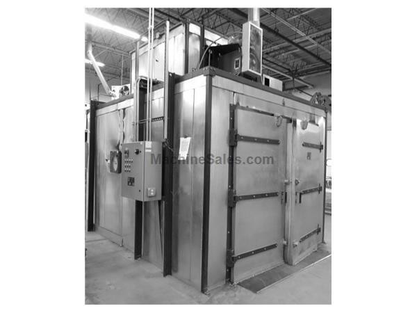 PROCESS HEATING 1000 F GAS FIRED WALK IN OVEN  7'W  12'L  7'H