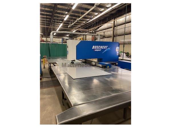 2004 Boschert Compact 1250, 28 Ton, 50" x 78" CNC Hydraulic Punching Machine 2004 Boschert Compact 1250, 28 Ton, 50" x 78" CNC Hydraulic Punching Machine