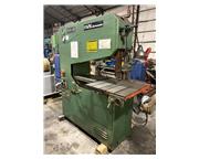 40" Kysor-Johnson Deep Throat Vertical Band Saw, Mdl KVH-40