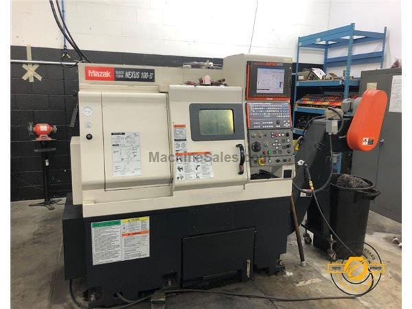 MAZAK QTN-100II , 21.6" SWING, 11" MAX. PART DIA NEW: 2008 MAZAK QTN-100II , 21.6" SWING, 11" MAX. PART DIA NEW: 2008