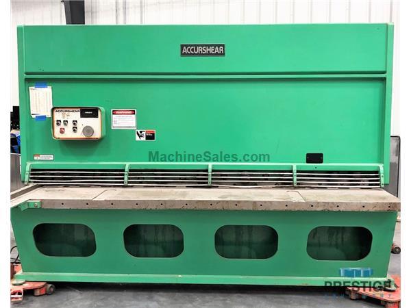 Accurshear B837510 3/8&quot; x 120&quot;Hydraulic Shear