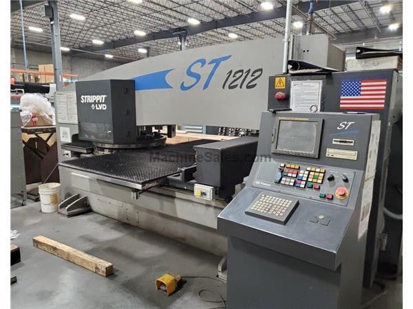 STRIPPIT ST-1212 SERVO DRIVEN TURRET PUNCH STRIPPIT ST-1212 SERVO DRIVEN TURRET PUNCH