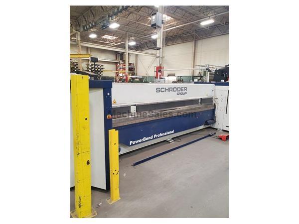 SCHRODER POWER BEND PROFESSIONAL 4000/2.5, NEW: 2016 SCHRODER POWER BEND PROFESSIONAL 4000/2.5, NEW: 2016