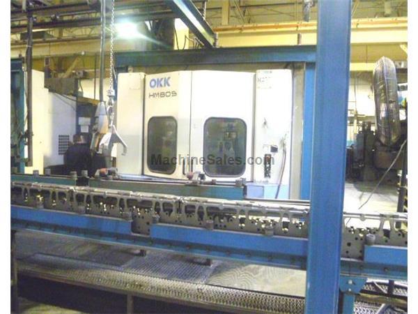 OKK HM-80S HORIZONTAL MACHINING CENTER