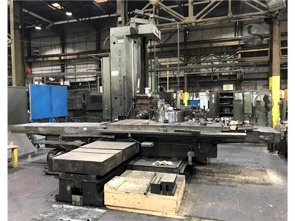 5.12" TOSHIBA SHIBAURA MODEL BFT-13 (W3) HORIZONTAL BORING AND MILLING MACHINE 5.12" TOSHIBA SHIBAURA MODEL BFT-13 (W3) HORIZONTAL BORING AND MILLING MACHINE
