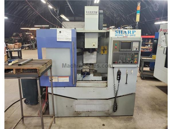 Sharp Model SV2412 CNC Vertical Machining Center