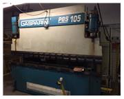 110 TON x 10' GASPARINI HYDRAULIC PRESS BRAKE