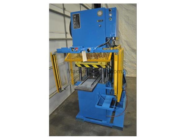 50 TON NEFF 4 POST HYDRAULIC PRESS 50 TON NEFF 4 POST HYDRAULIC PRESS