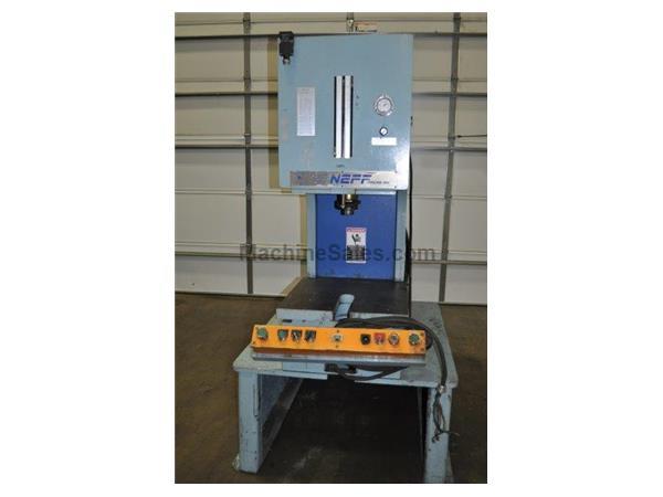29.5 TON NEFF HYDRAULIC PRESS 29.5 TON NEFF HYDRAULIC PRESS