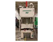 50 TON GREENERD 4 POST HYDRAULIC PRESS