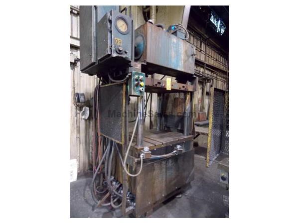 25 TON KEYSTONE 4 POST UP-ACTING HYDRAULIC TRIM PRESS