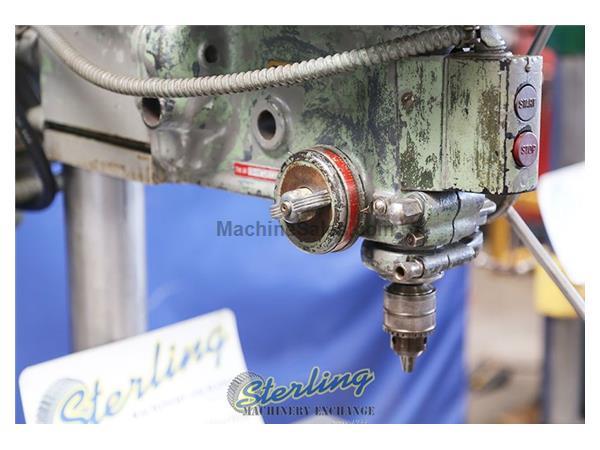 16" Delta Rockwell, drill press, table elevation mechanism, drill chuck, 220 V., 3-Ph 16" Delta Rockwell, drill press, table elevation mechanism, drill chuck, 220 V., 3-Ph