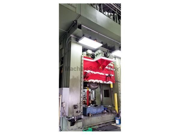 2000 Ton, Clearing #DH1500-500-108, deep draw triple act, hydraulic, die cushion, 100 HP, 2000 Ton, Clearing #DH1500-500-108, deep draw triple act, hydraulic, die cushion, 100 HP,
