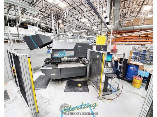 22 Ton, Strippit #1000-XP/20, CNC turret punch press, 20 station, loaded w/ tooling, #A6218