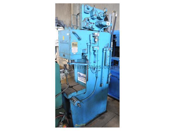 8 Ton, Hannifin #OG-F8B-8-2-2-PB6, 12" stroke, dual palm Control, air oil clr, 7-1/2 8 Ton, Hannifin #OG-F8B-8-2-2-PB6, 12" stroke, dual palm Control, air oil clr, 7-1/2