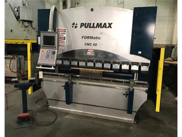 67 Ton, Pullmax / Baykal #FORMatic 605-axis Delem CNC, hydraulic, 9 HP, 8' overall, 80.5&q