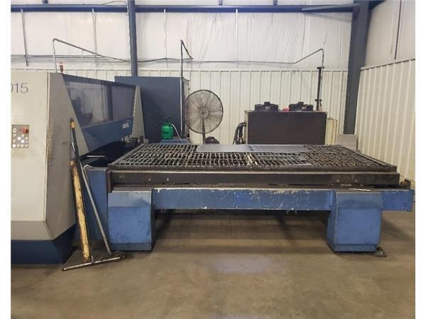Han-Kwang #FL3015, Flying-Optics CO2 Laser, 5000 watt, 5' x 10' dual shuttle table, Siemen Han-Kwang #FL3015, Flying-Optics CO2 Laser, 5000 watt, 5' x 10' dual shuttle table, Siemen