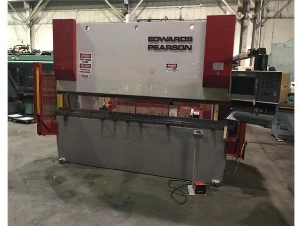 168 Ton, Edwards /Pearson #PR4-150/3100, hydraulic CNC, 10' overall, 102" between hou