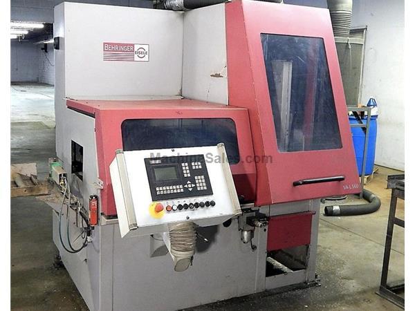 22" Behringer / Eisele #VAL-560NC-H, fully automatic, non-ferrous circular saw, 2005, 22" Behringer / Eisele #VAL-560NC-H, fully automatic, non-ferrous circular saw, 2005,