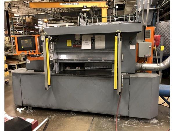 48" Metlsaw #CS-4, fully automatic non-ferrous, 96" BG, A-B Panelview 1000 contr 48" Metlsaw #CS-4, fully automatic non-ferrous, 96" BG, A-B Panelview 1000 contr
