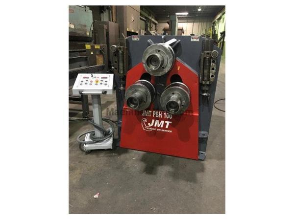 4&quot; x 4&quot; x 1/2&quot; JMT #PBH100, hydraulic angle roll, pyramid style, 15 HP, universal roll set, 2012