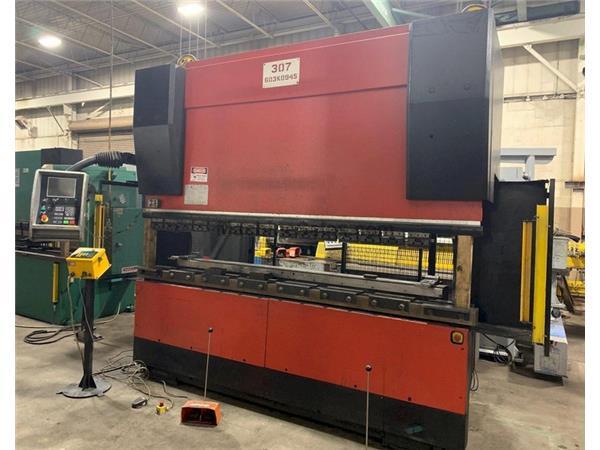 187 Ton, Amada #HFE-1703S, hydraulic, downacting, 10.4' overall, 106" between housing 187 Ton, Amada #HFE-1703S, hydraulic, downacting, 10.4' overall, 106" between housing