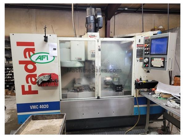 Fadal VMC4020HT, 40"X, 20"Y, 20"Z, 48" x 20" Table Fadal VMC4020HT, 40"X, 20"Y, 20"Z, 48" x 20" Table