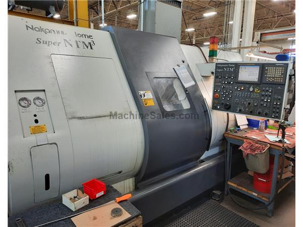 2009 Nakamura Tome NTM3 3 Turret Y Axis Live Tool Turning Center