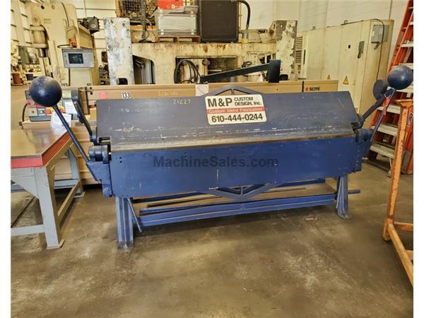 CHICAGO MANUAL APRON BRAKE CHICAGO MANUAL APRON BRAKE