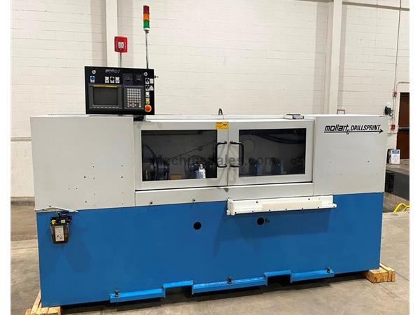 1&quot; x 20&quot; Mollart DrillSprint LD2-500, Fanuc, 2-Spdl, Cntr-Rot, St