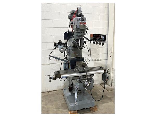 Bridgeport Series I, 42" x 9" Tbl, 2HP, Pwr-X, Chrome Ways, Acu-R Bridgeport Series I, 42" x 9" Tbl, 2HP, Pwr-X, Chrome Ways, Acu-R