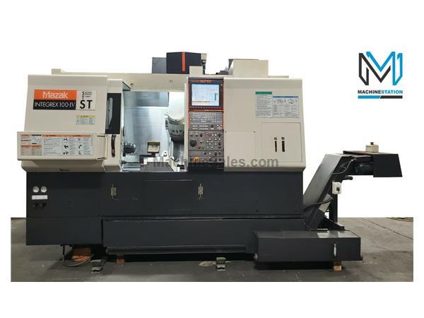 MAZAK INTEGREX 100-IV ST CNC MULTI AXIS TURN MILL LATHE