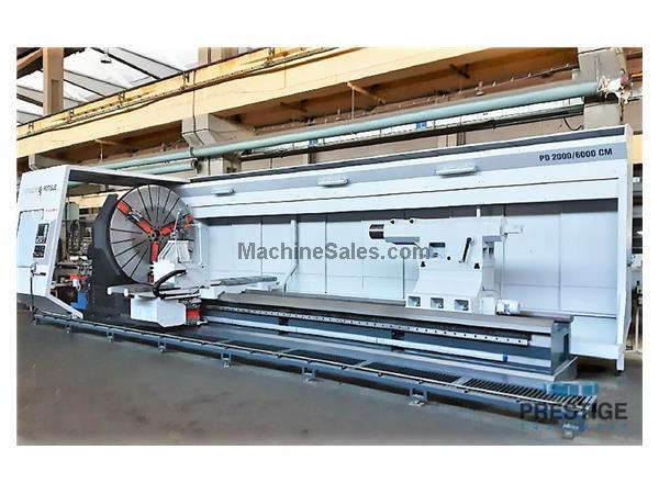 78&quot; x 236&quot; Strugovi Potisje PD 2000/6000 CM CNC Heavy Duty Lathe