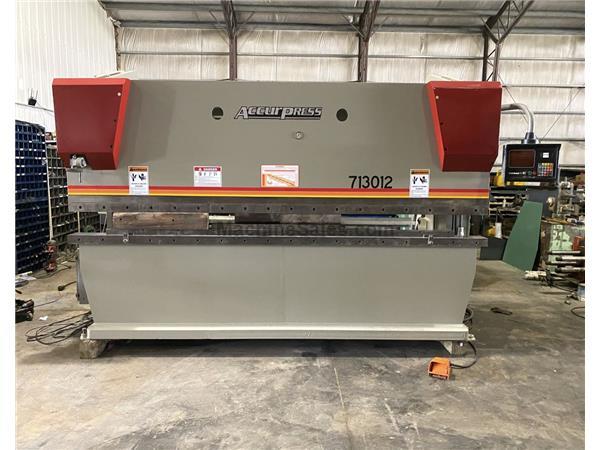 130 ton x 12' Accurpress CNC Press Brake, Hurco AB7 Control 130 ton x 12' Accurpress CNC Press Brake, Hurco AB7 Control