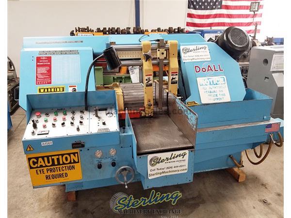 12" x 16" DoAll #C-410A, PLC controlled, fully automatic, s/n #485-92118, #A4564 12" x 16" DoAll #C-410A, PLC controlled, fully automatic, s/n #485-92118, #A4564