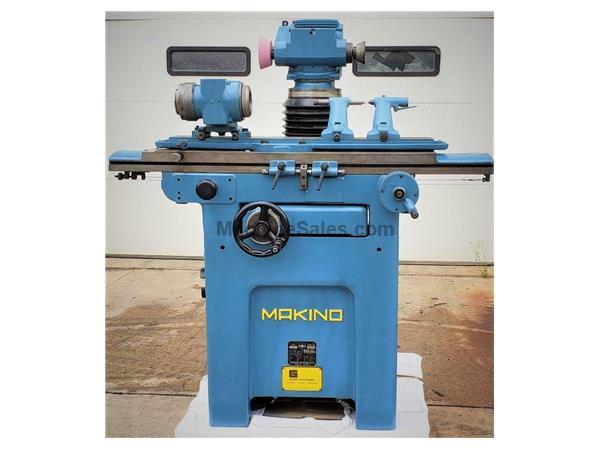 Makino C-40, UNIVERSAL TOO  CUTTER GRINDER, TOOL  CUTTER GRINDER, MADE IN JAPAN, WORKHEAD  SET OF TAILSTOCKS