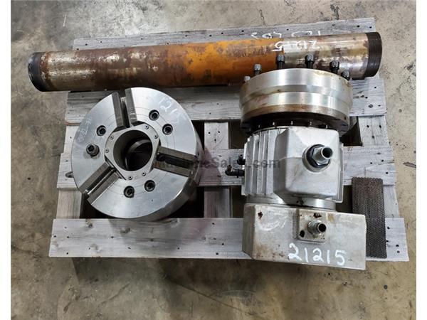 KITAGAWA 3 JAW HYDRAULIC LATHE CHUCK with ACTUATOR