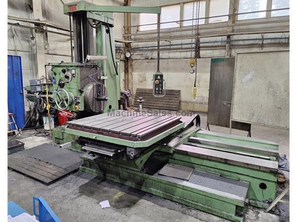 4" TOS PRECISION HORIZONTAL BORING MILL 4" TOS PRECISION HORIZONTAL BORING MILL