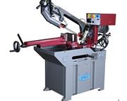 GMC BS-260TGV HORIZONTAL BAND SAW, 9"Round Cap. Miter Head, Vari Speed, 1-1/2 hp