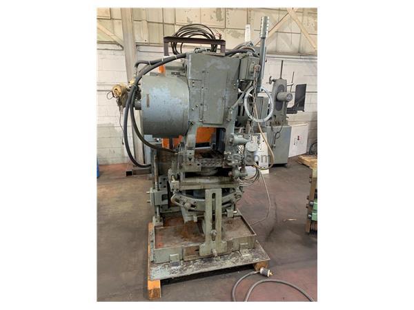 18 Ton, Tishken #COT-6, tilt type cut-off, 2 stroke, 3 HP, 1200 RPM, 5-Axis adjustable bas 18 Ton, Tishken #COT-6, tilt type cut-off, 2 stroke, 3 HP, 1200 RPM, 5-Axis adjustable bas