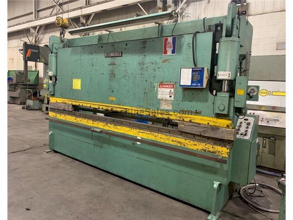 160 Ton, Betenbender #160T-14, Hydraulic CNC press brake, 14' overall, 150" between h 160 Ton, Betenbender #160T-14, Hydraulic CNC press brake, 14' overall, 150" between h