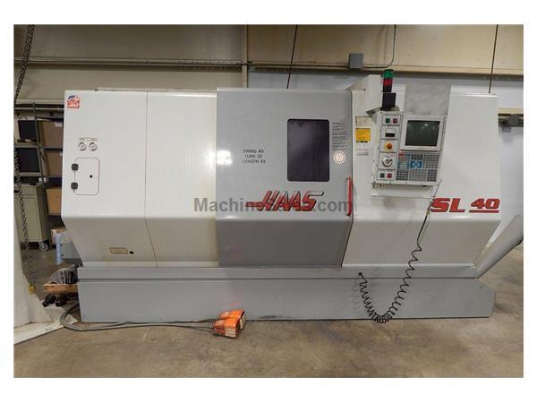 HAAS SL-40T, Haas CNC Control, 40" Swng, 15" 3-Jaw Chk, 51" HAAS SL-40T, Haas CNC Control, 40" Swng, 15" 3-Jaw Chk, 51"