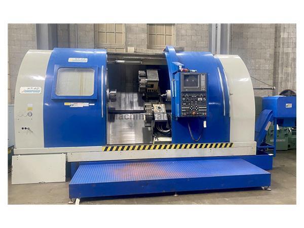 JOHNFORD HT-40A-2D 4-AXIS, Fanuc 18T CNC Ctrl, 29.5" Swng, 12" 3- JOHNFORD HT-40A-2D 4-AXIS, Fanuc 18T CNC Ctrl, 29.5" Swng, 12" 3-