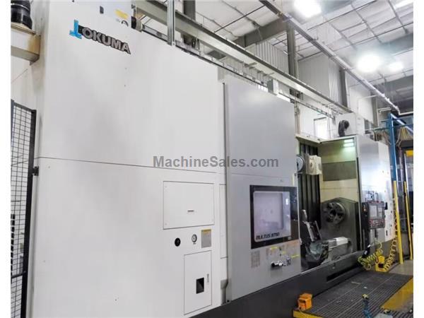 OKUMA MULTUS B750Wx3000 9-AXIS, Okuma OSP-300, 41"Swng, 131" Betw OKUMA MULTUS B750Wx3000 9-AXIS, Okuma OSP-300, 41"Swng, 131" Betw