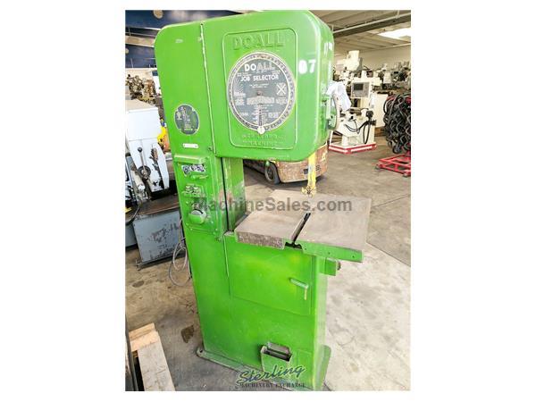 16" x 11" DoAll #V-16, 20" wheel size, 1 HP, #A4325 16" x 11" DoAll #V-16, 20" wheel size, 1 HP, #A4325