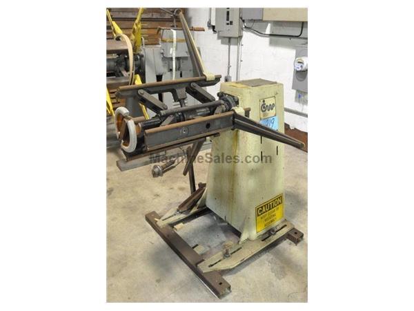 1600 lb. CWP #2RM, motorized uncoiler, 18" width, 48" outside dimensions, 11.5&q 1600 lb. CWP #2RM, motorized uncoiler, 18" width, 48" outside dimensions, 11.5&q