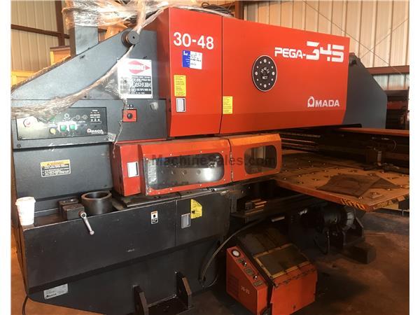 33 Ton Amada Pega 345 Queen CNC Turret Punch 33 Ton Amada Pega 345 Queen CNC Turret Punch