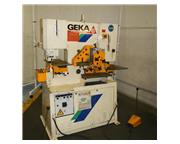 60 Ton 10" Throat Geka HYDRACROP 55/A IRONWORKER