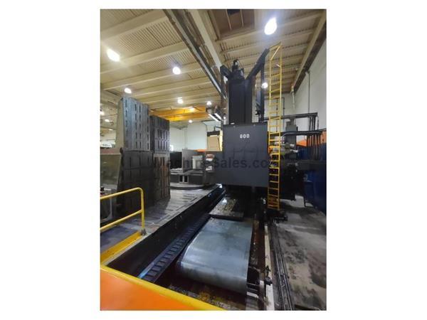 6&quot; GRAY MODEL 6600FQ 4-AXIS CNC FLOOR TYPE HORIZONTAL BORING MILL